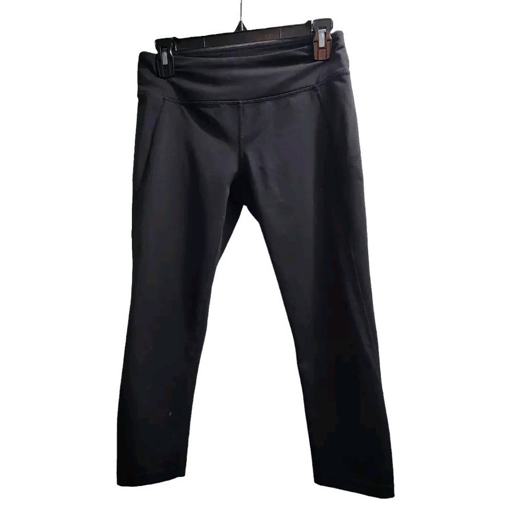 Oakley Athletic‎ Capri Leggings High Waist Workout Running Pants Black S